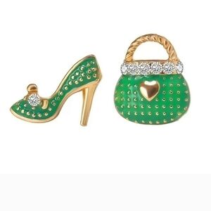 Purse and High Heel Earrings 👠‎